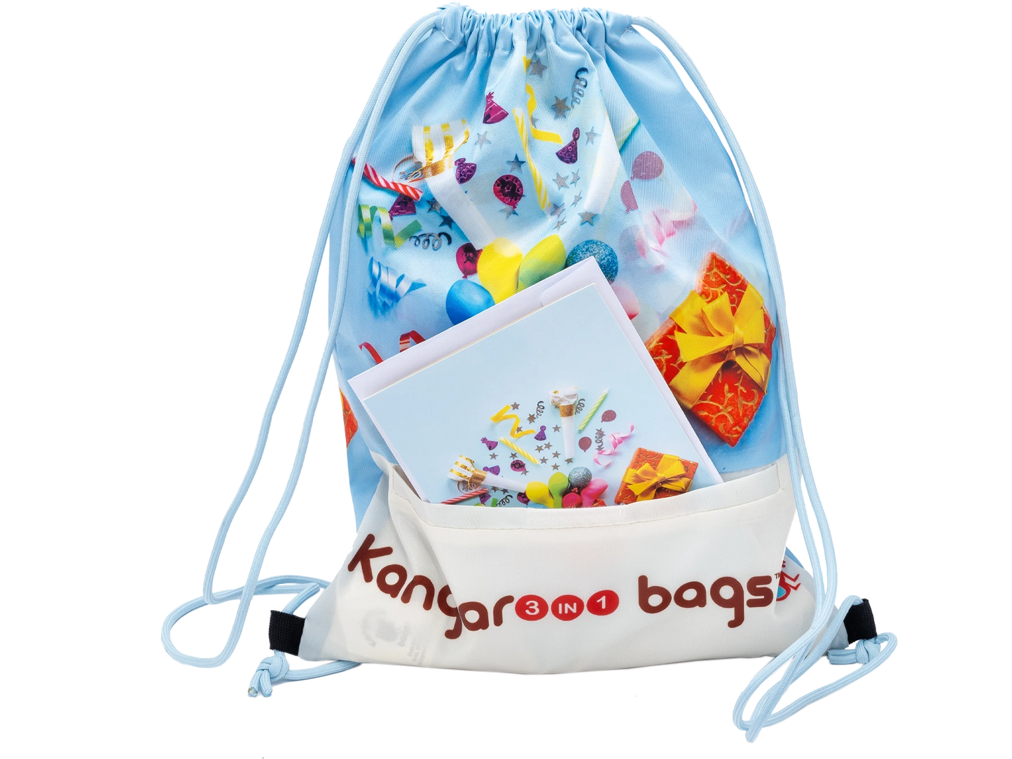 Backpack Gift Mailer with Greeting Card