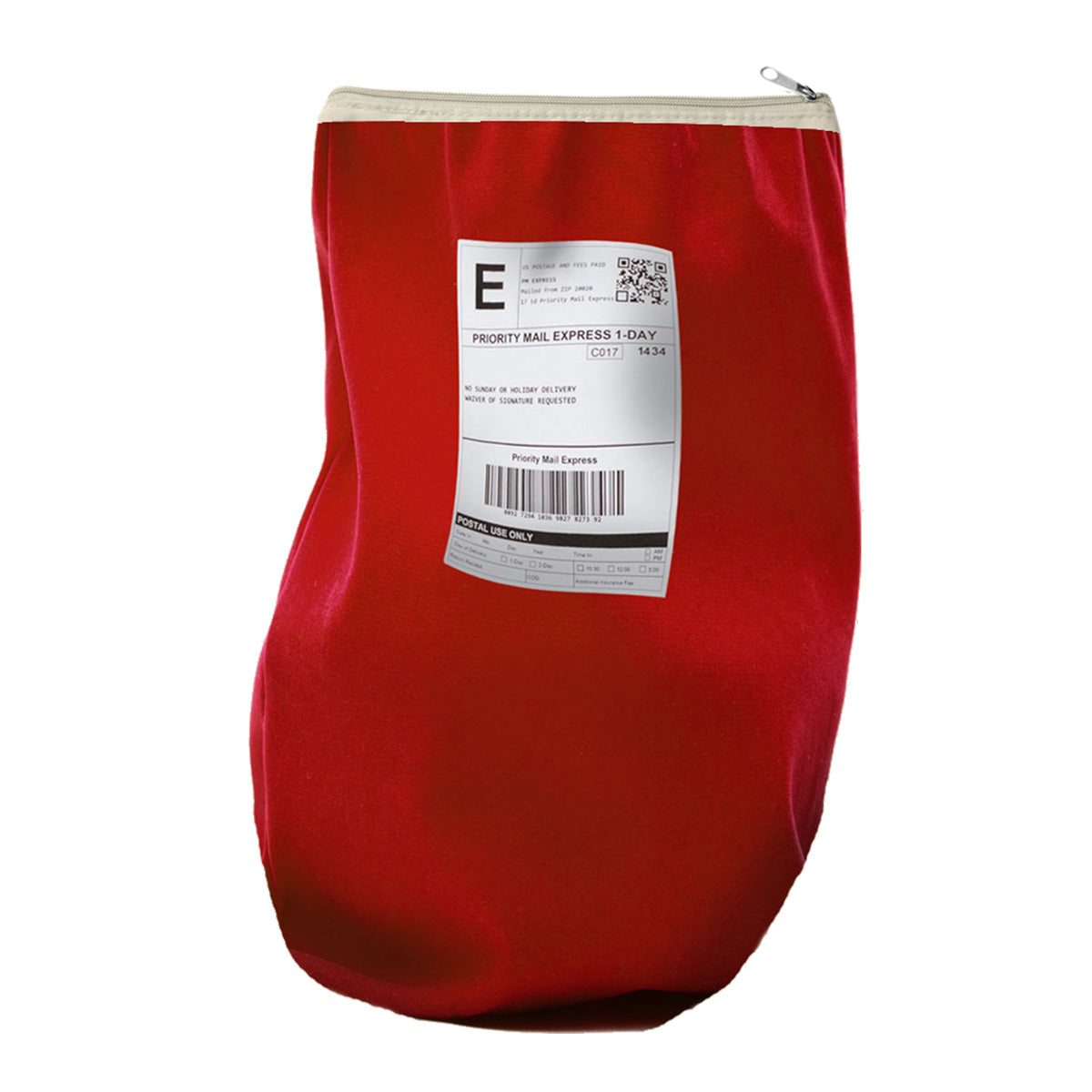 Rudolph Red Large 3-in-1 Christmas Stocking: Stocking, Gift Mailer & Greeting Card