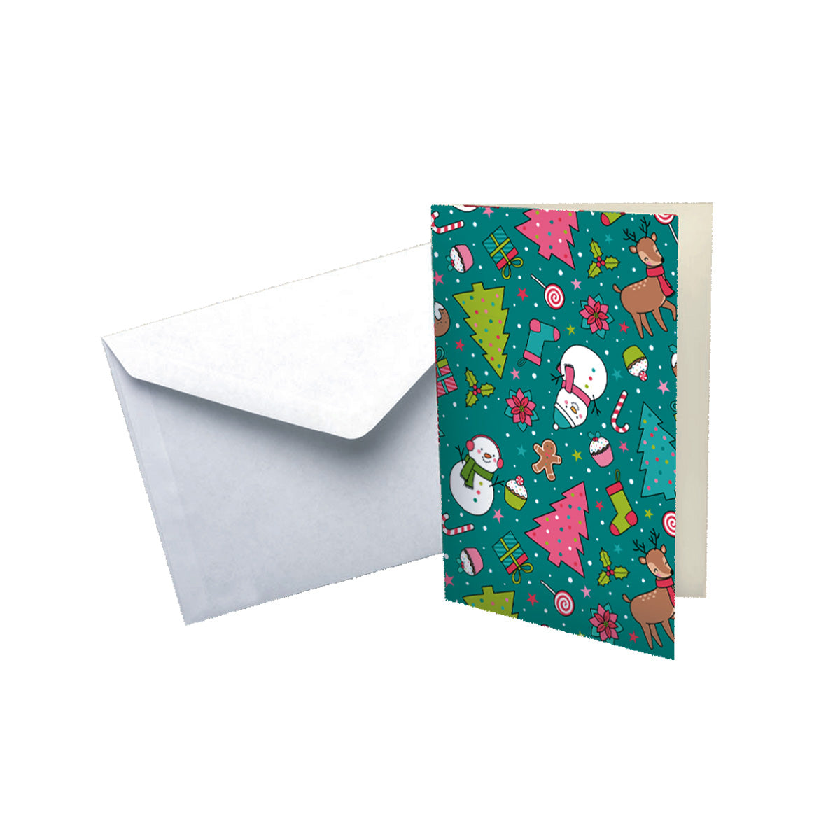 Jolly Jamboree Large 3-in-1 Christmas Stocking: Stocking, Gift Mailer & Greeting Card