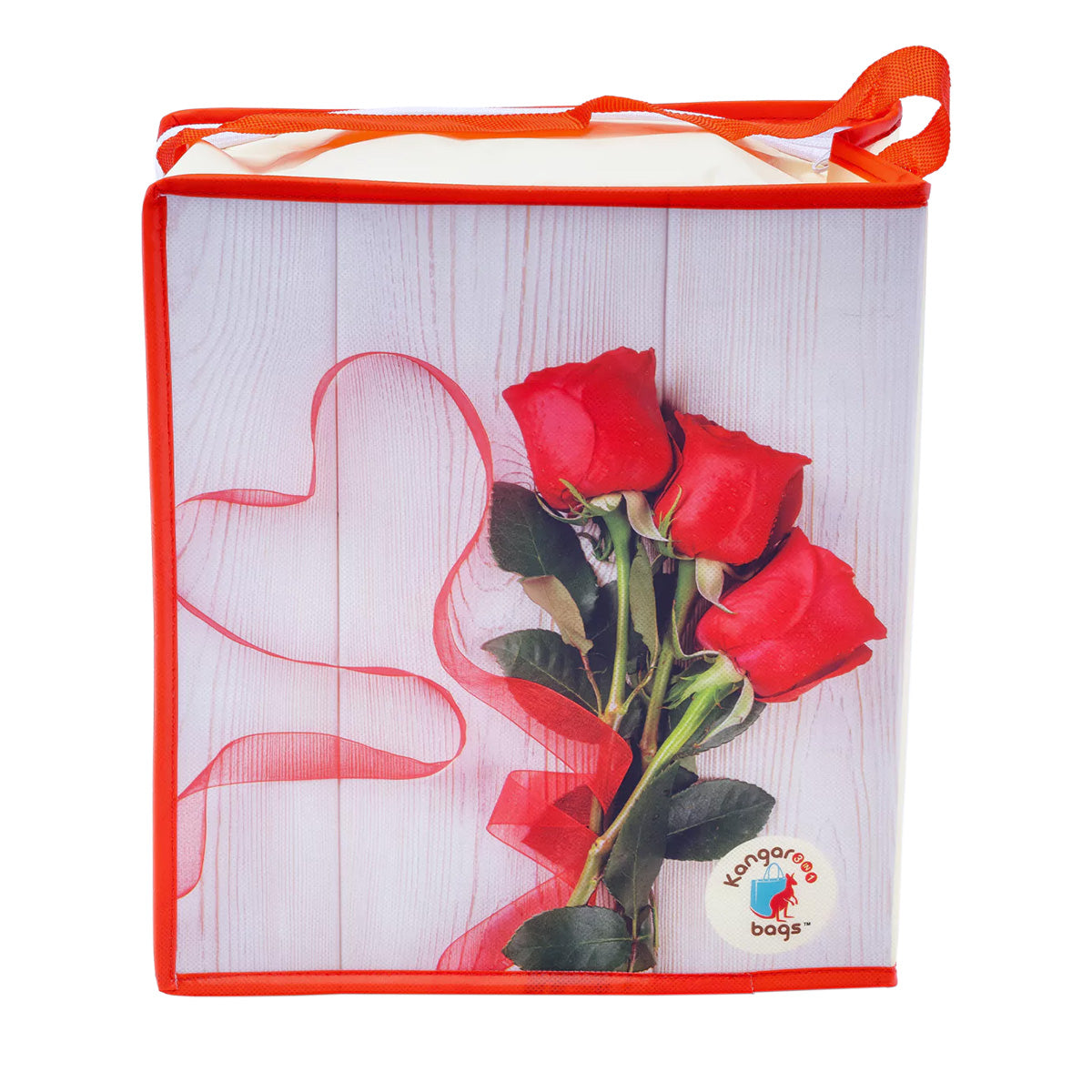Floral Freeze 3-in-1 Insulated Kangarooo Bag™: Cooler Bag, Gift Mailer & Greeting Card