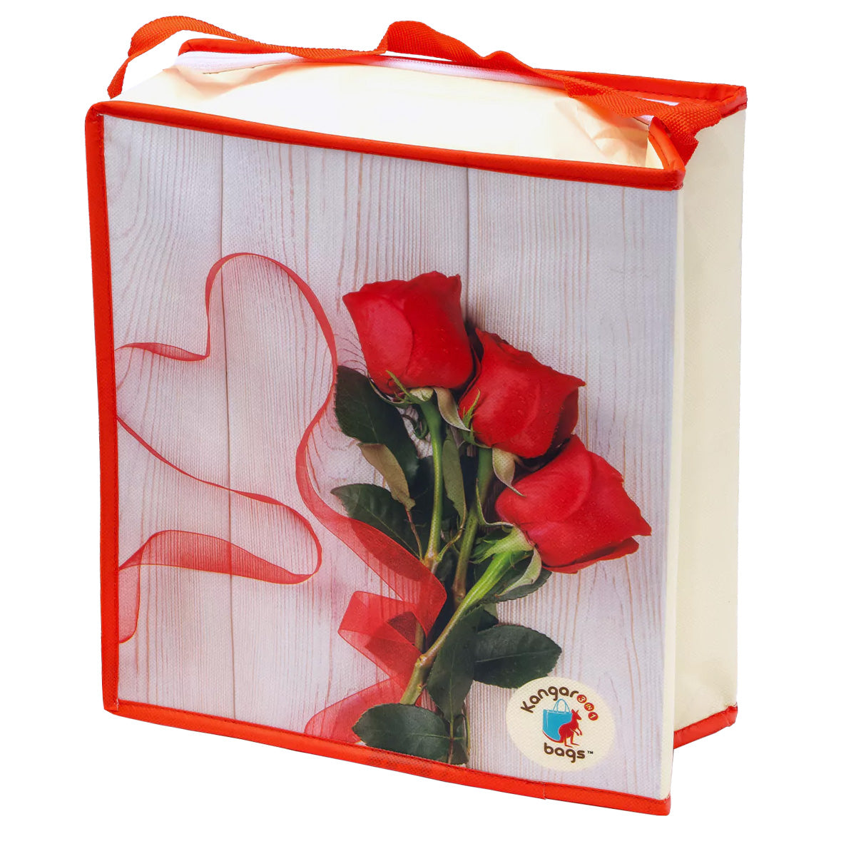 Floral Freeze 3-in-1 Insulated Kangarooo Bag™: Cooler Bag, Gift Mailer & Greeting Card
