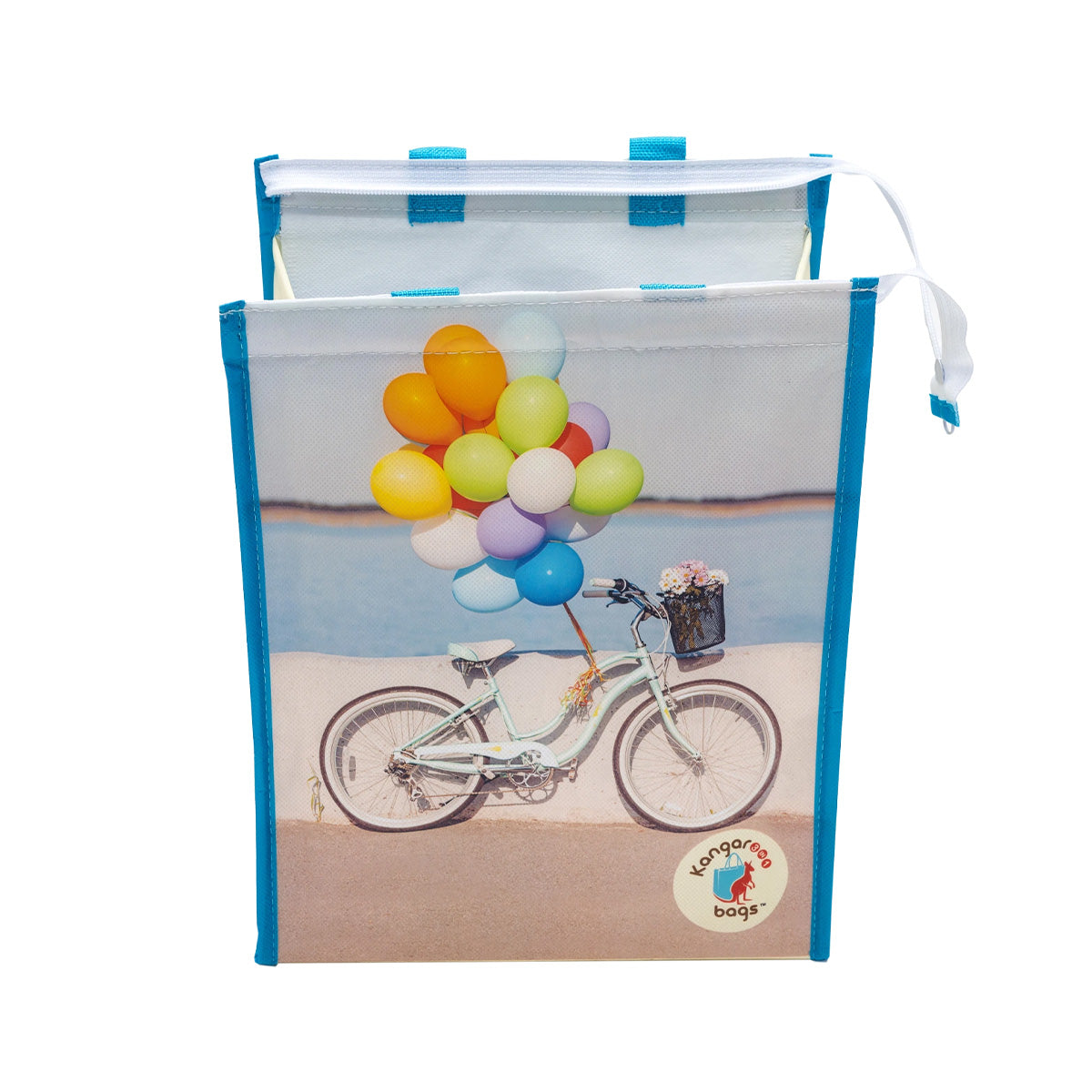 Pedal Pouch 3-in-1 Insulated Kangarooo Bag™: Lunch Bag, Gift Mailer & Greeting Card