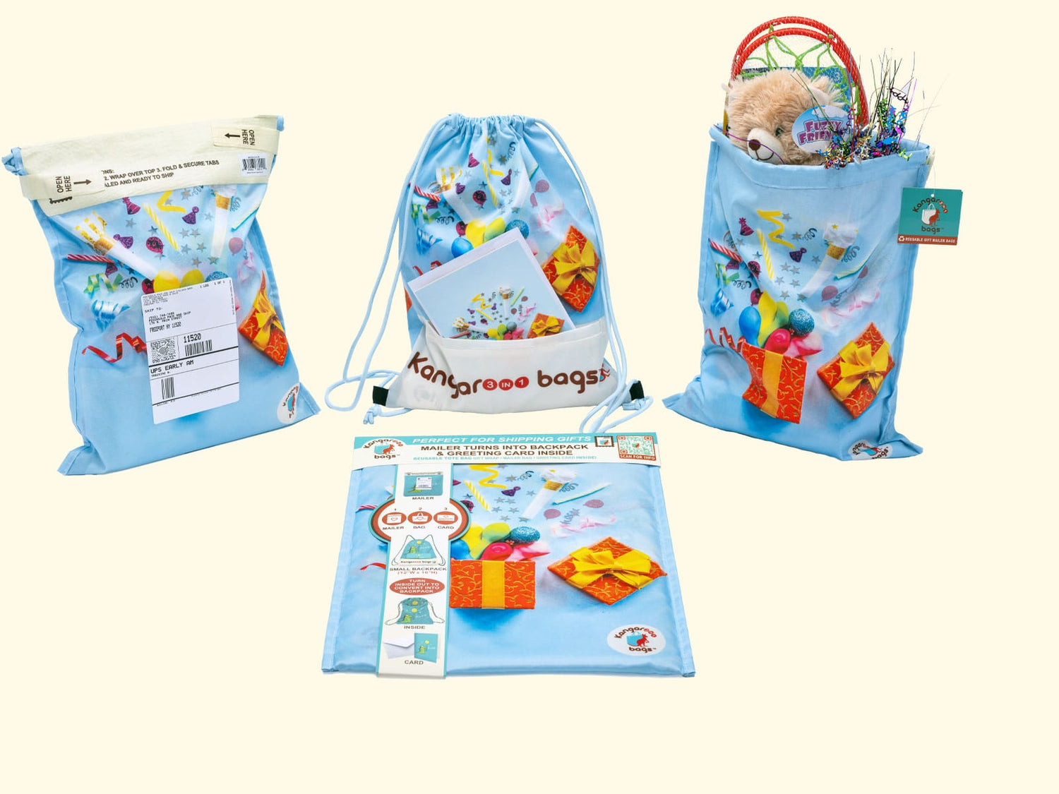 Backpack Gift Mailers