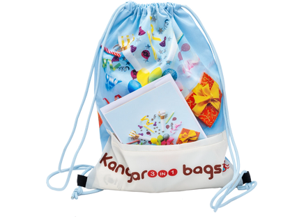 Backpack Gift Mailer with Greeting Card