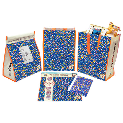 Confetti Clutch Large 3-in-1 Kangarooo Bag™: Tote Bag, Gift Mailer & Greeting Card