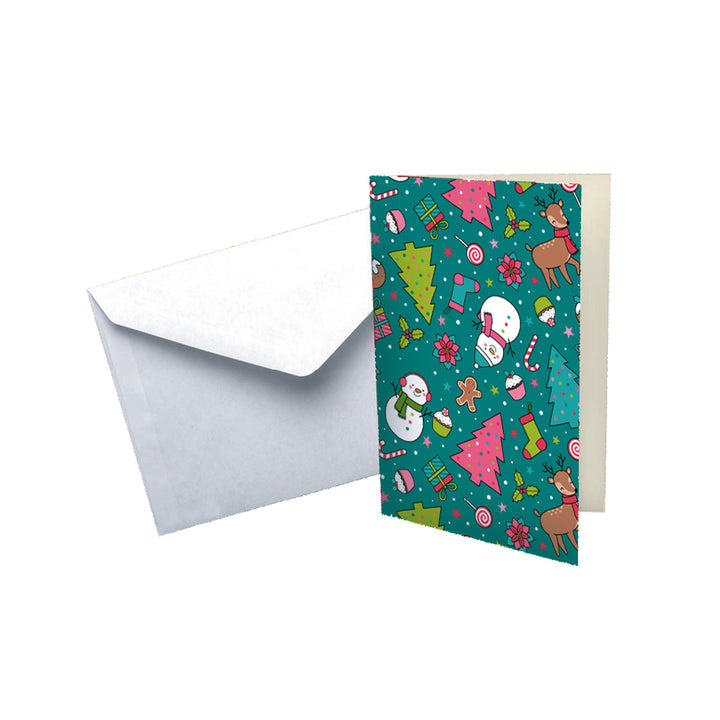 Jolly Jamboree Large 3-in-1 Christmas Stocking: Stocking, Gift Mailer & Greeting Card