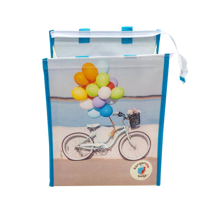 Pedal Pouch 3-in-1 Insulated Kangarooo Bag™: Lunch Bag, Gift Mailer & Greeting Card