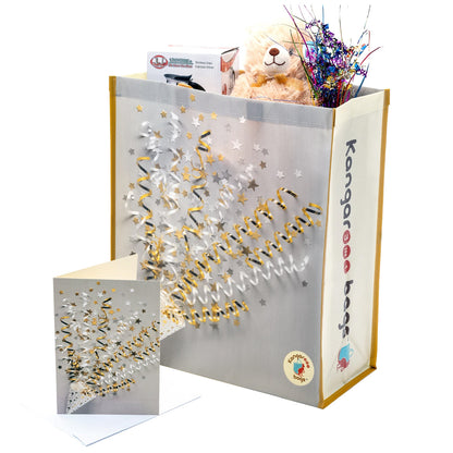 Streamer Sack Large 3-in-1 Kangarooo Bag™: Tote Bag, Gift Mailer & Greeting Card