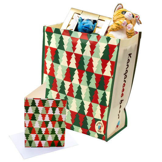Evergreen Express Large 3-in-1 Kangarooo Bag™: Tote Bag, Gift Mailer & Greeting Card